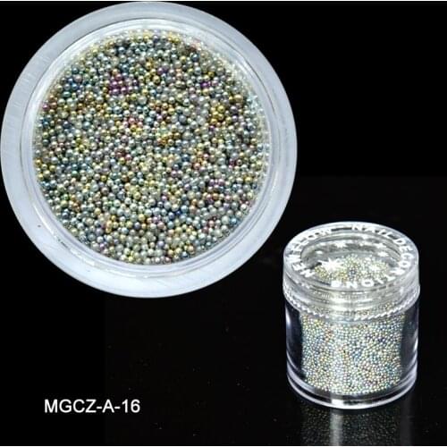 Mini Ball 0.8mm Gradient Microbeads MULTI COLOR Nail Art Caviar Faux Fake Sugar Sprinkles MICRO Beads No hole Beads 10 g jar