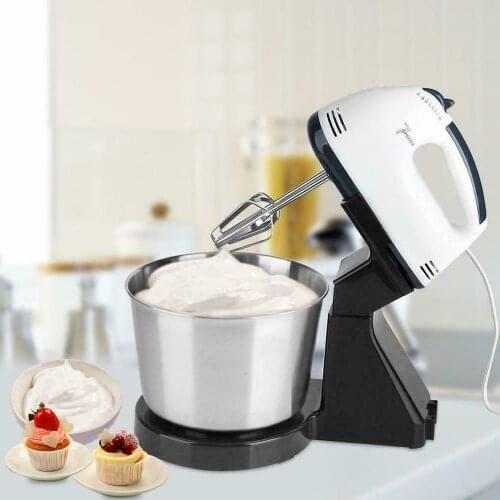 Multifunctional Mini Electric 7 Speed Model Food Mixer & Bowl Beater DIY Dough Cake Multi Blender Set Mixer Egg Beater