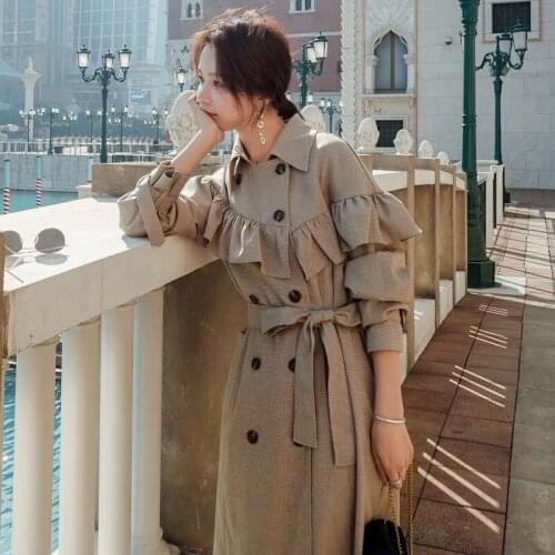 Spring and Autumn New Fashion Womens Jacket Windbreaker