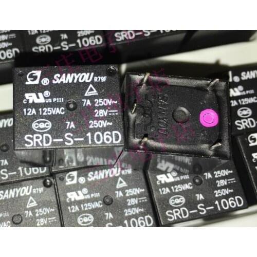 Relay SRD-S-106D T73-1C-6V