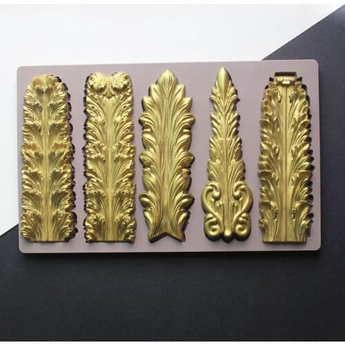 Royal Totem & Fountains Silicone Mold Fondant Mould Cake Decorating Tool Chocolate Gumpaste Molds, Sugarcraft, Kitchen Gadget