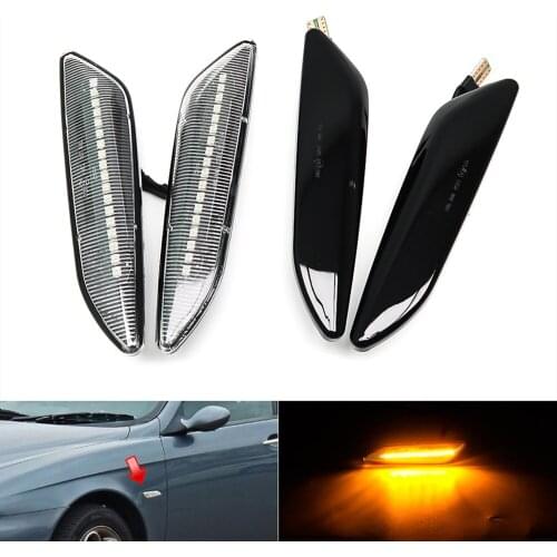 LED Dynamic Side Marker Light Sequential Lamps For Alfa Romeo 156 147 For Fiat Tipo For Lancia Delta 3 For Chrysler Ypsilon