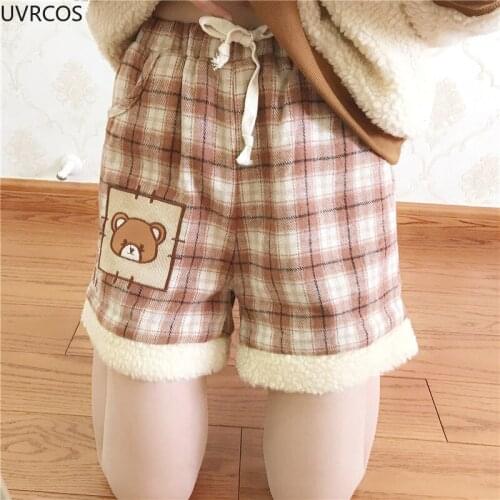 Женские шерстяные шорты UVRCOS China At AliExpress