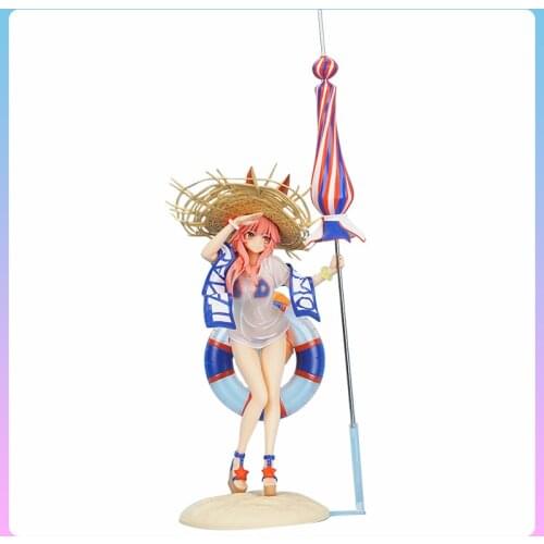 Japan Anime Fate/stay night Anime Figures Tamamo no Mae Swimsuit PVC Model toys Fate/Zero FGO series Collection Fate Sexy Figure
