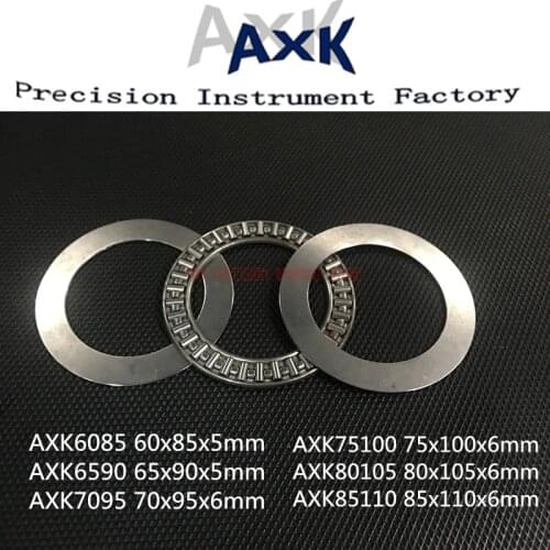 2019 Time-limited Direct Selling 1pc Axk6085 Axk6590 Axk7095 Axk75100 Axk80105 Axk85110 + 2as Needle Roller Bearing Thrust