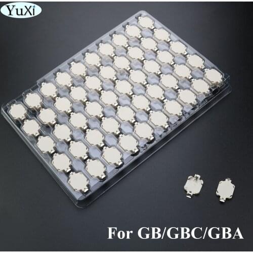 YuXi 50/100pcs CR1616 Battery Holder for GameBoy for GB GBC GBA Game Card Cartridge for GBA Accessories