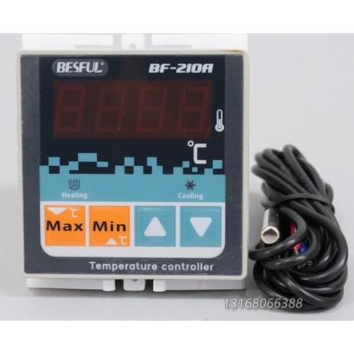 Free shipping Original BF-210A Heating Refrigeration cycle Backwater Hot water Heat pump Temperature controller Thermostat Tempe