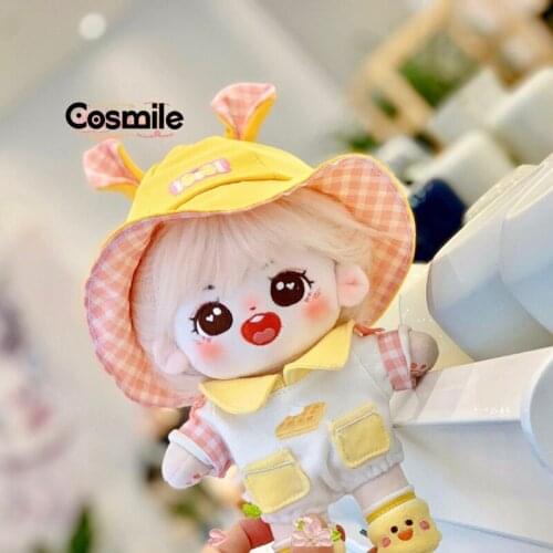 Cosmile Doll Rabbit Outfit Idol Star Clothes Costume Cosplay Fit For 15cm 20cm Plush Doll Toy Stuffed Cos Cute Xmas Gift MO C