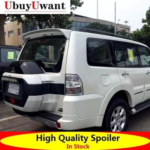 For Mitsubishi Pajero V73 2016 2017 2018 Spoiler ABS Car Tail Wing Decoration Rear Sport Trunk Spoiler For Mitsubishi Pajero
