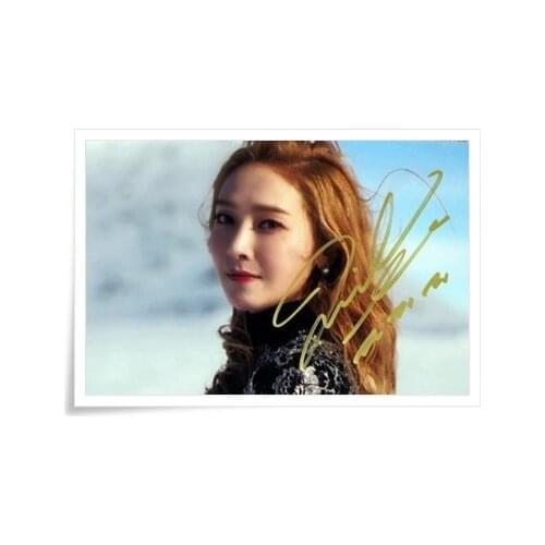 Jung Soo Yeon Jessica Jung autographed signed photo Wonderland new korean 12.2016 03