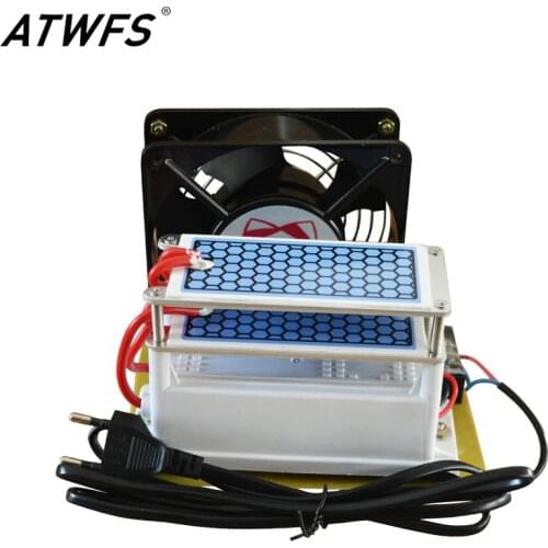 ATWFS 20g Ozone Generator 220V Ozono Air Purifier Ozonator Ozon Ozonizador home Air Freshener Cleaner