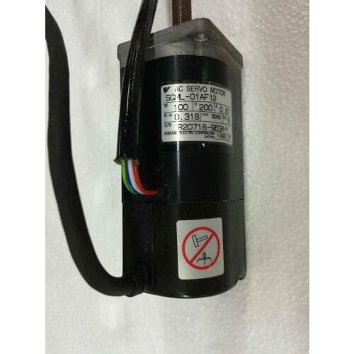 USED 100% TESTED WORKING AC SERVO MOTOR SGML-01AF12 *Please contact us for real photo,100% real stock