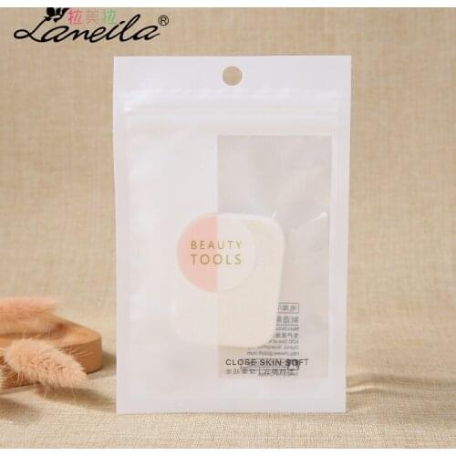 Square round Non-Latex Frayed Edge Finishing Powder Puff Beauty Makeup for B0204
