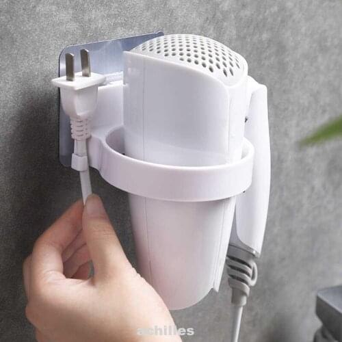 Sunshine Wall Mounted Hotel Bathroom Durable Dormitory Hair Dryer Holder