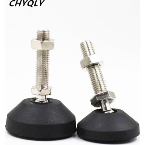 Nylon Universal Foot Cup Knuckle Foot Non-slip Shockproof Plastic Support Foot Rubber Adjustment Foot Pad