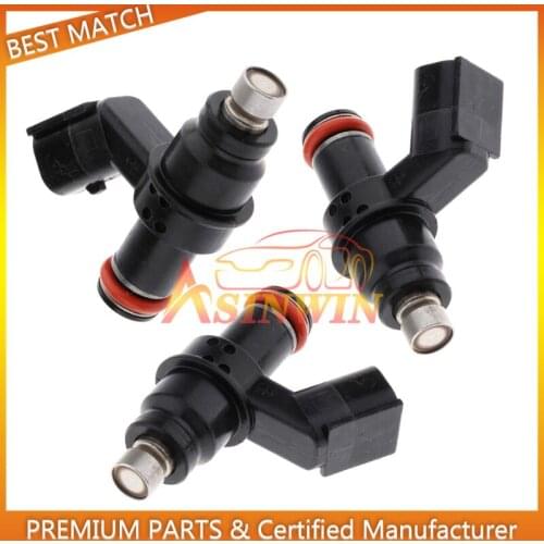 3pcs Black Brand NEW Fuel Injector 16450ZZ5003 16450-ZZ5-003 Fits For Honda Outboard Motor Parts BF50D BF40D 40HP 50HP