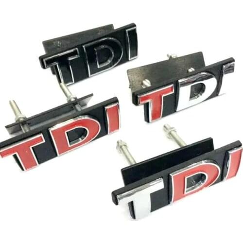 ABS Plastic TDI Front Grill Emblem Badge Logo