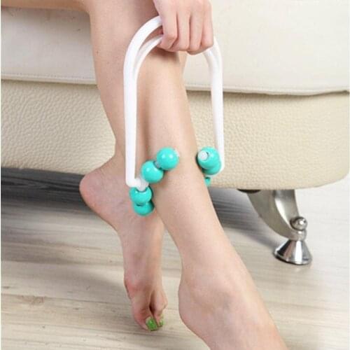 50% Hot Sale 360 Degree Muscle Roller Massager Hand Leg Calf Slimming Loosing Tightness Tool