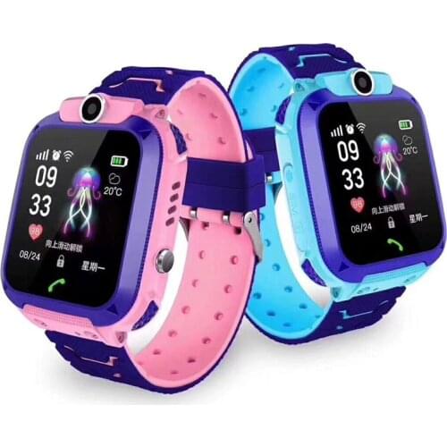Q12 Children Smart Watch With Camera Flashlight Baby Watches SOS Call Location Device Tracker Kid Safe smartwatch