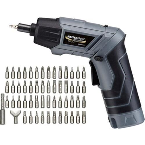 Mini Screwdriver Tool Bag Cordless Screw Driver Rechargeable 3.6V Electric Screwdriver for Household Maintenance Tool Set CS46