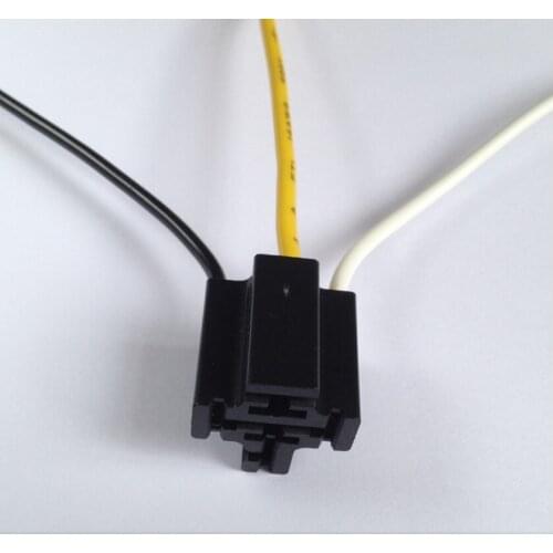Flasher Three-wire receptacle Line can freely adjust the positive and negative For LED flasher Plug