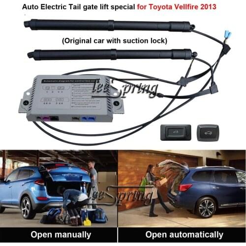 Car Smart Auto Electric Tail Gate Lift Special for Toyota Vellfire 2013 Original car with suction lock