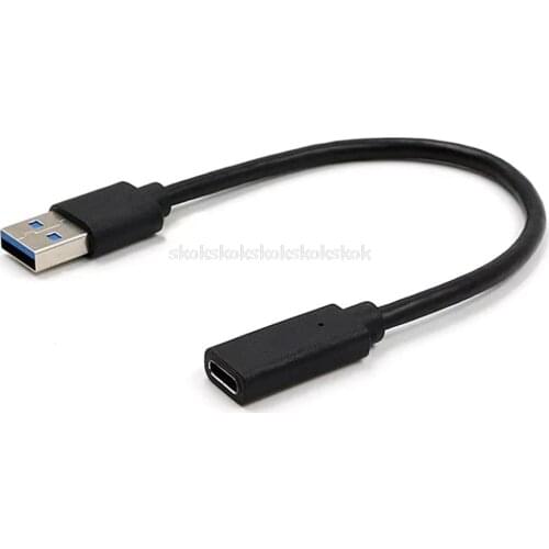 USB 3.1 Type C Female To USB 3.0 Male Port Adapter Cable USB-C To Type-A Connector Converter For Macbook Android Mobile Phone