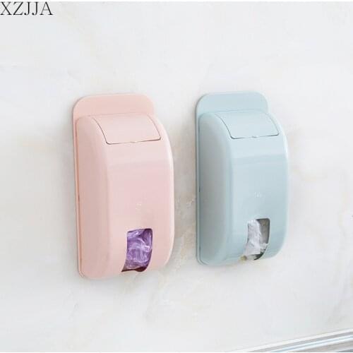 XZJJA 1PC Garbage Bag Storage Box Eco-friendly Rubbish Plastic Bag Holder Container Kitchen Bedroom Bathroom Organizer Case