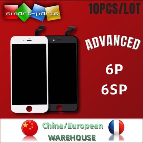 10pcs Ship From China/Europe Advanced Premium Tianma LCD For iPhone 6 plus 6s plus diaplay Screen Replacement Digitizer Assembly