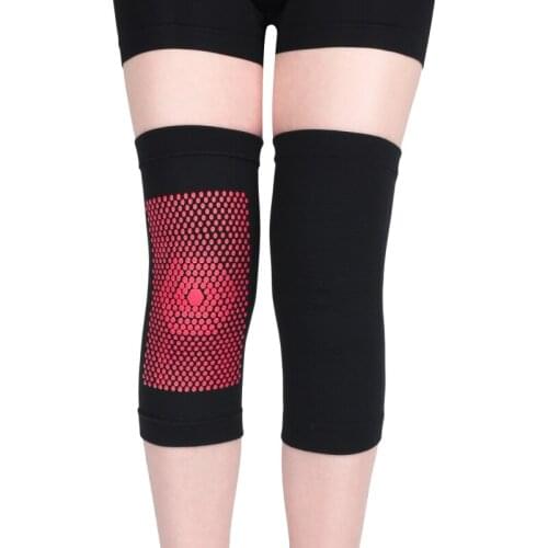 1 Pair Wool Long Cashmere Warm Knee Pads Support Men Women Cycling Lengthen Protector Pad