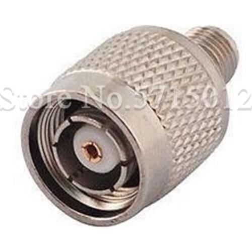 2pcs RF Adaptor RP-TNC-J/RP-SMA-K TNC Famale Head Turn to SMA Male Coaxial Cable Connector Adaptors