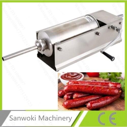 7L Sausage stuffer stainless;Sausage filler and linker machine