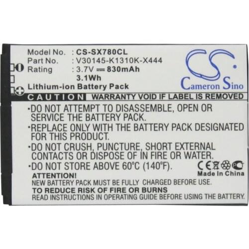 Cameron Sino Battery for Siemens Gigaset SL400 SL400A SL400H SL780 SL785 SL788 SL78H X656 OpenStage SL4