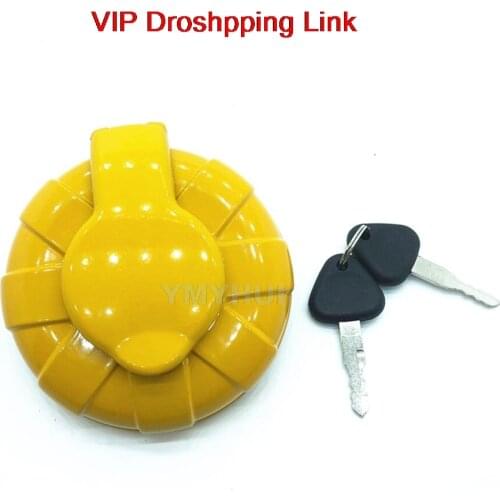 For Volvo LG /60/80/120/140/210/240/290/360/480 excavator accessories diesel fuel tank cap high quality excavator accessories