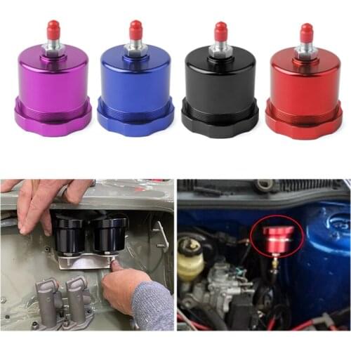Aluminum Car Hydraulic Drift Rally M12*1.25 Handbrake Oil Tank For Fluid Reservoir E-brake