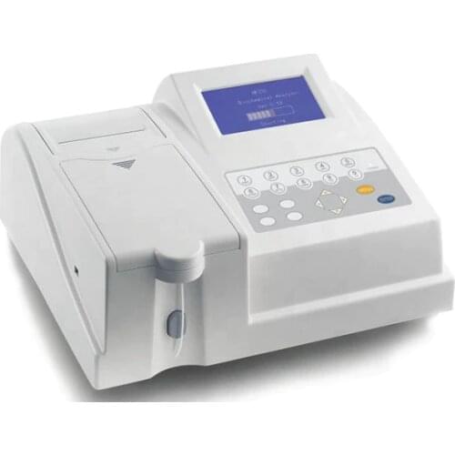 China Hot Sale Cheap Semi-auto Chemistry Analyzer for Human Veterinary Clinical Biochemistry Blood Price