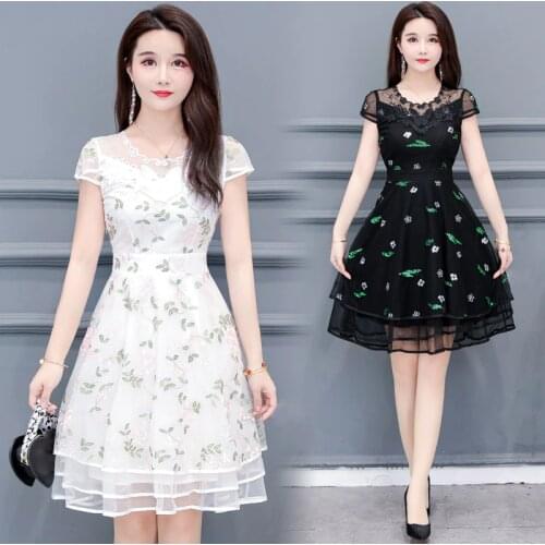 Lace Girl Summer Chiffon Dresses