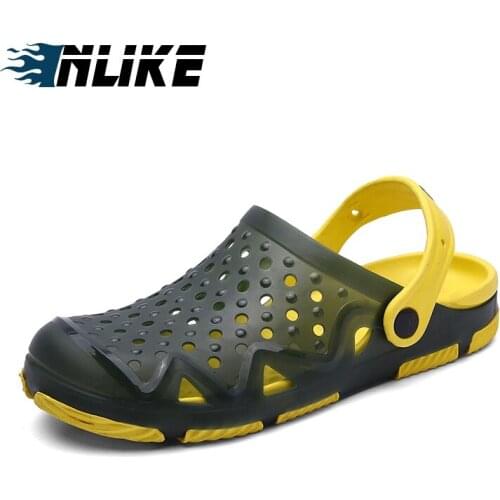 Mens Sandals Summer Slippers Mens Outdoor Beach Casual Shoes Mens Sandals Water Shoes