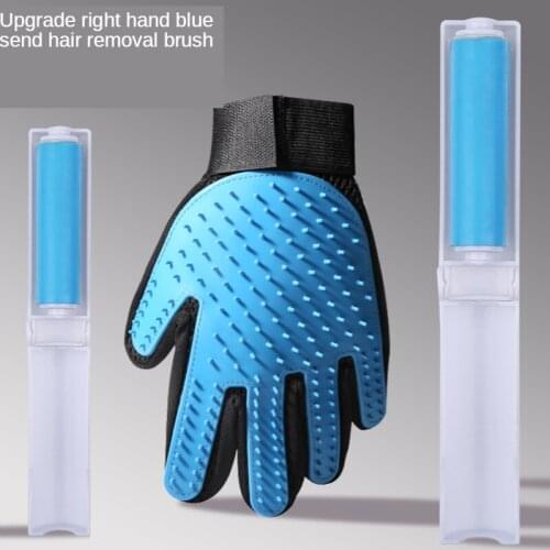Cat Petting Gloves Dog Hair Comb Dog Comb Hair Brush Pet Supplies Drop Fantastic Fuzz Remover Cat Cat Hair Cleaner