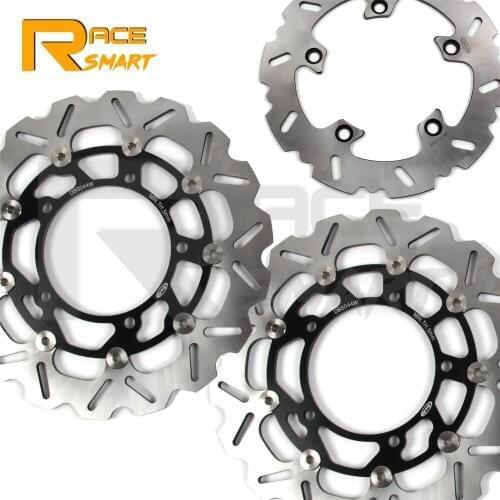 Motorcycle CNC Front & Rear Brake Discs Rotors For SUZUKI GSF1250 BANDIT 2007-2011 Brake Disks GSF 1250 Bandit S ABS 2012-2016