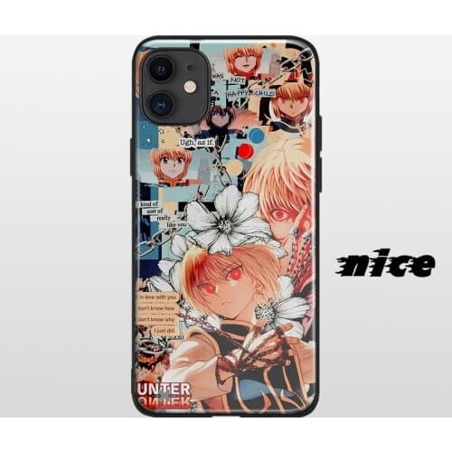 Kurapika Hunter X Hunter Glass Soft Silicone Phone Case FOR iPhone SE 6s 7 8 Plus X XR XS 11 12 Mini Pro Max Sumsung Cover Shell