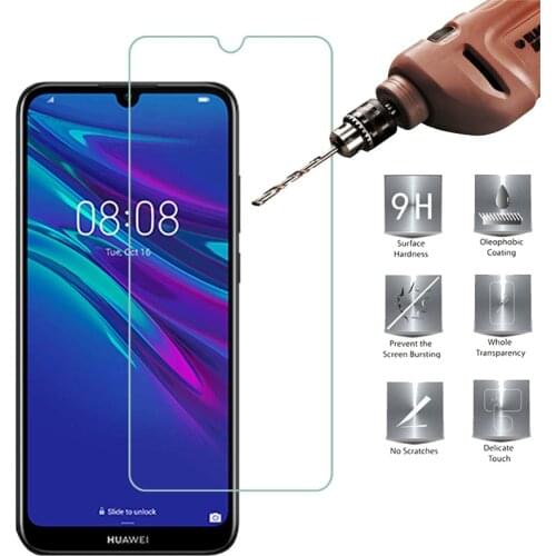 2.5D 9H Tempered Glass For Huawei Y6 2019 Screen Protector For Huawei MRD-LX1 MRD-LX1F Y 6 Y62019 Glass Protective