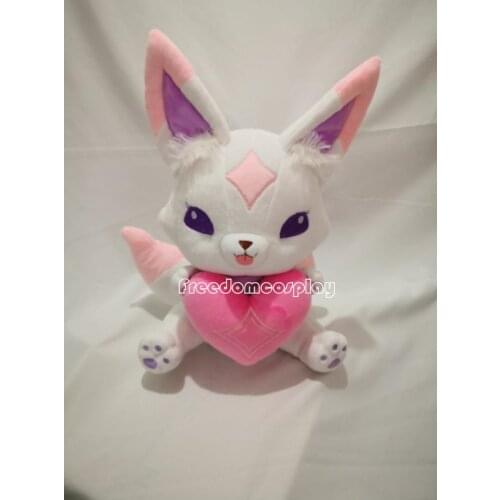 Star Guardian Ahri Little Cute Fox Kiko Mascot Anime Stuffed & Plush Cartoon Doll