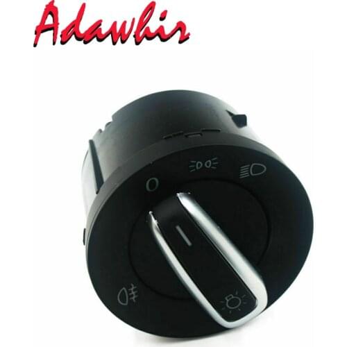 100% New # 1K0 941 431BB For Volkswagen VW Golf & jetta MK 5 6 Tiguan Caddy Passat B6 CC Fog Lamp Headlight Control switch