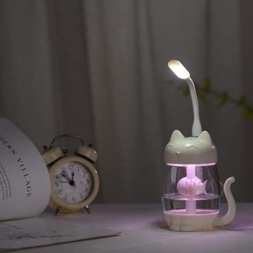 350ml Ultrasonic Air Aroma Humidifier Essentiel Oil Aromatherapy Machine Mist Maker 7 Color Change LED Light for Home