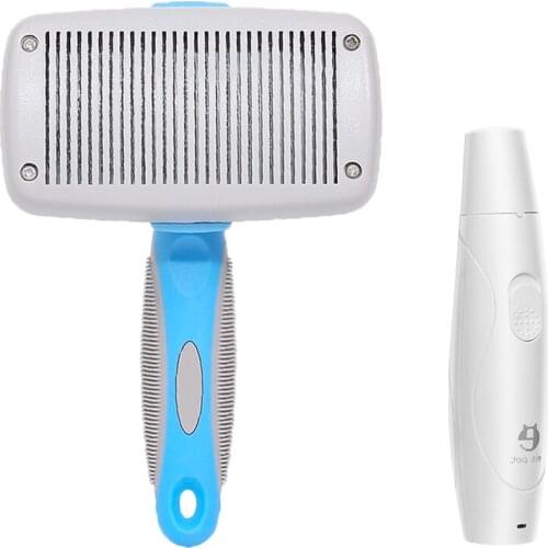 Free Comb Dog Cat Nail Grinder USB Charger Painless Mute Pet Paws Nail Care Grooming Trimmer Tools For All Size Pets Nail File
