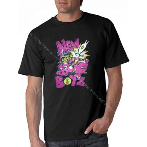 Boyz Scene Emo Hiphop Piggy Bank Hammer Coin Deadstock Oversize T-Shirt 2021 T-Shirts Men Fashionable Shirt Tshirt Men Tee Rock