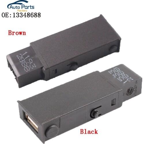 Black or Brown Color Center Console Aux/USB Port Car Accessories Fit For GMC Chevrolet Cruze 2008-2012 13348688 USB Port