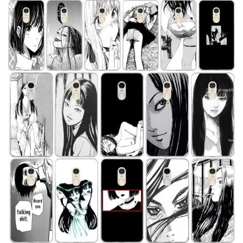 42AA Japanese horror comic Tomie gift Soft Silicone Tpu Cover phone Case for Xiaomi Redmi 4A 4x Note 4 4x case