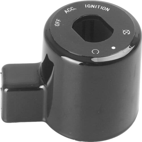 ABS Plastic Motorcycle Ignition Cover Black Protector for Harley Davidson Sportster XL 883 1200 2004-2016 XL883 XL1200